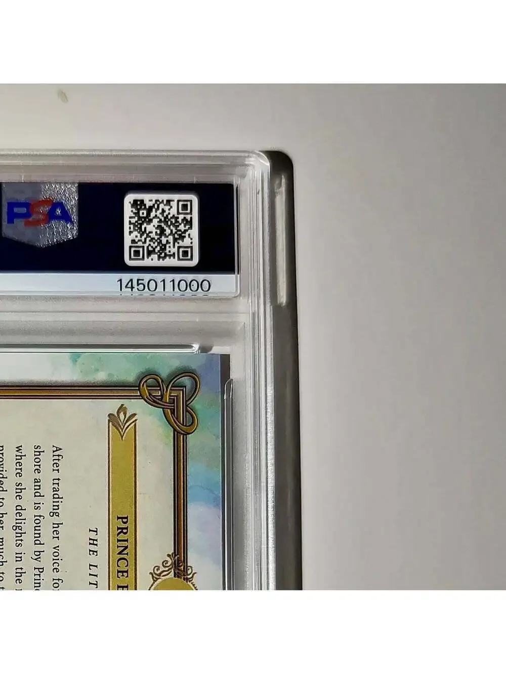 Prince Eric's Castle 2025 Topps Disney #C-7 The Little Mermaid PSA 9 MT